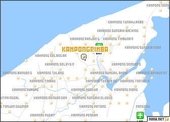 map of Kampong Rimba