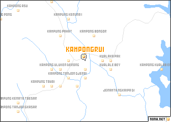 map of Kampong Rui