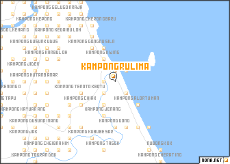 map of Kampong Ru Lima