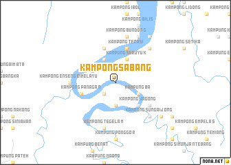 map of Kampong Sabang