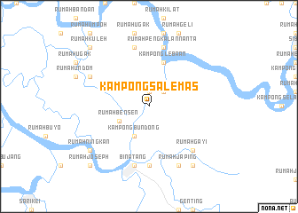 map of Kampong Salemas