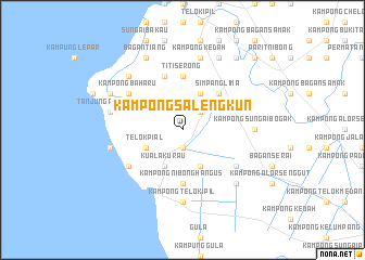 map of Kampong Sa Lengkun