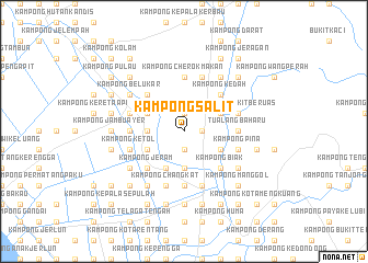 map of Kampong Salit
