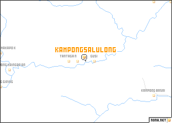 map of Kampong Salulong