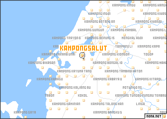 map of Kampong Salut