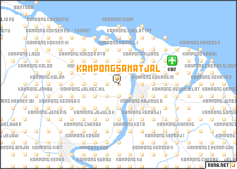 map of Kampong Samat Jal