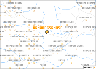 map of Kampong Samoso