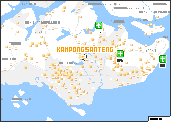 map of Kampong San Teng