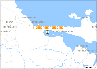 map of Kampong Sapang