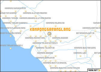 map of Kampong Sarang Lang