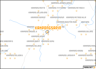 map of Kampong Sarin