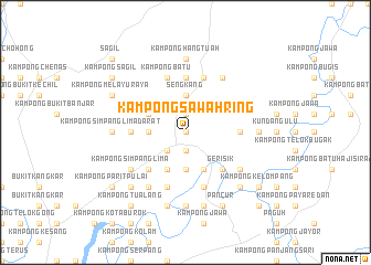 map of Kampong Sawah Ring