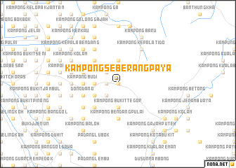 map of Kampong Seberang Paya