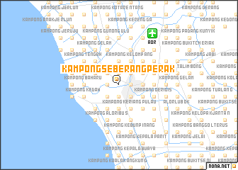 map of Kampong Seberang Perak