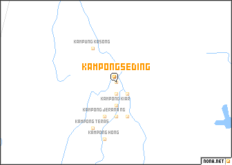 map of Kampong Seding