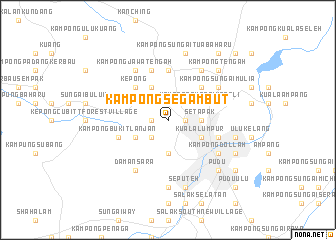 map of Kampong Segambut