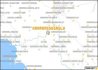 map of Kampong Sega Ulu