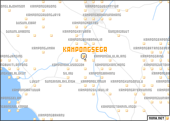 map of Kampong Sega