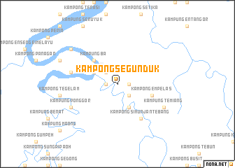 map of Kampong Segunduk