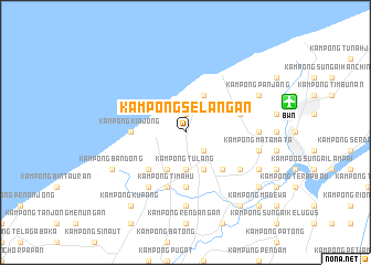 map of Kampong Selangan