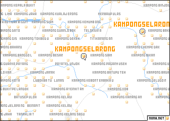 map of Kampong Selarong