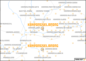 map of Kampong Selarong