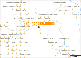 map of Kampong Selarong