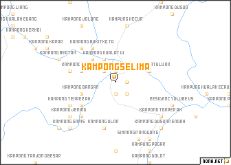 map of Kampong Selima