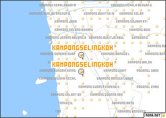 map of Kampong Selingkoh