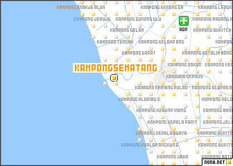 map of Kampong Sematang