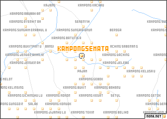 map of Kampong Semata