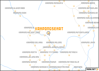 map of Kampong Semat
