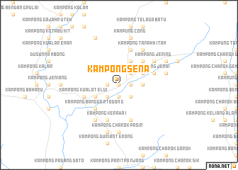 map of Kampong Sena