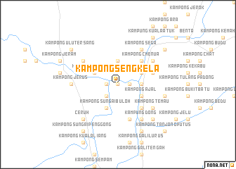 map of Kampong Sengkela