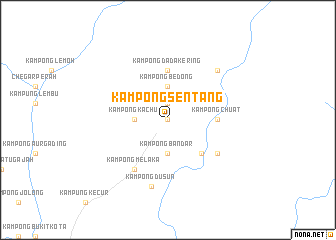 map of Kampong Sentang