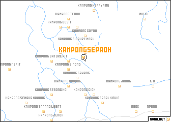 map of Kampong Sepaoh