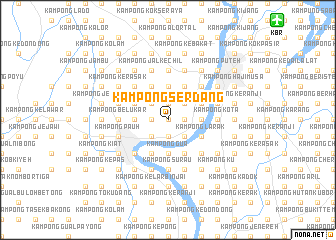 map of Kampong Serdang