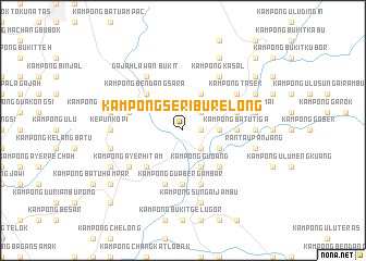 map of Kampong Seribu Relong