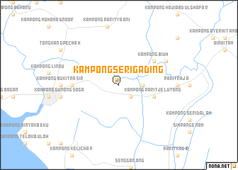 map of Kampong Seri Gading