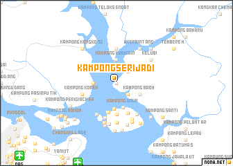 map of Kampong Seri Jadi