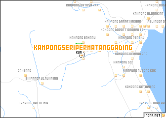 map of Kampong Seri Permatang Gading