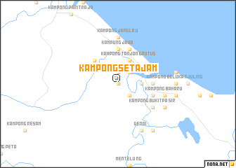 map of Kampong Setajam