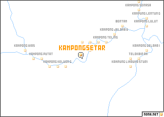 map of Kampong Setar