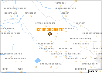 map of Kampong Setia