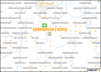 map of Kampong Setigang