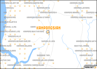 map of Kampong Siam