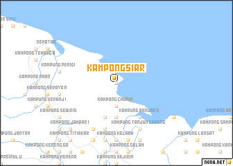 map of Kampong Siar