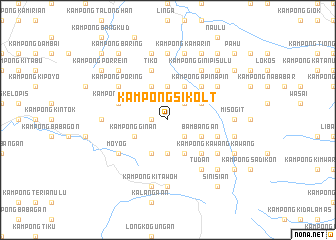 map of Kampong Sikolt