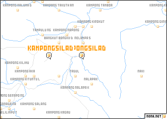 map of Kampong Silad