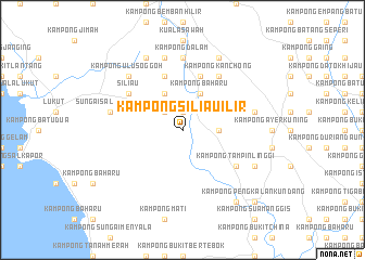 map of Kampong Siliau Ilir